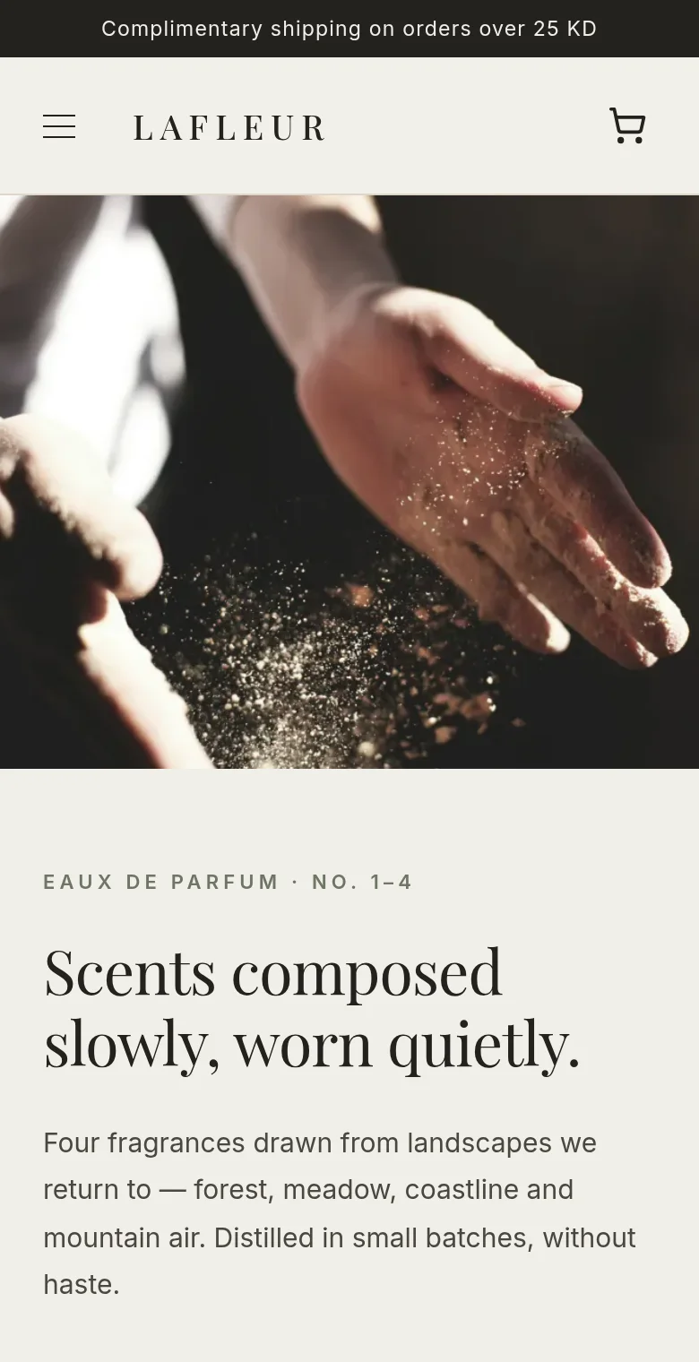 Lafleur قالب